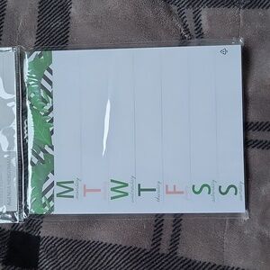 Weekly Planner, New With Tags